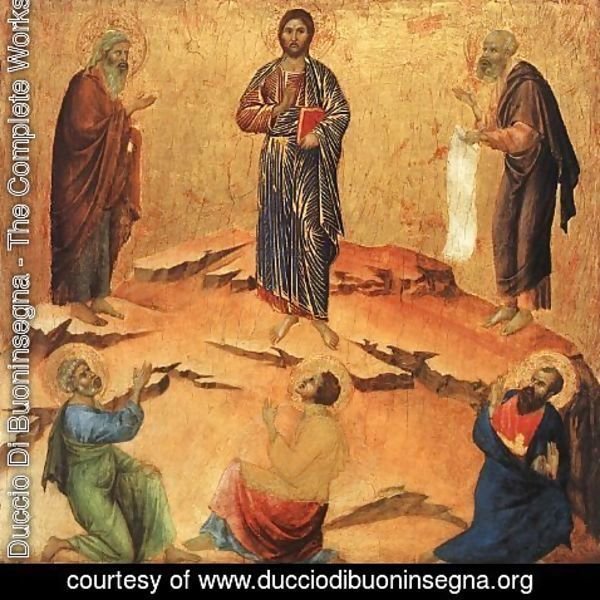 Duccio Di Buoninsegna - Transfiguration 1308-11