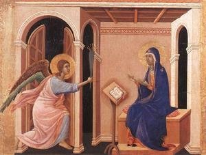 Duccio Di Buoninsegna - Announcement of Death to the Virgin 1308-11