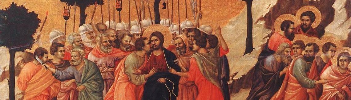 Duccio Di Buoninsegna - Christ Taken Prisoner 1308-11