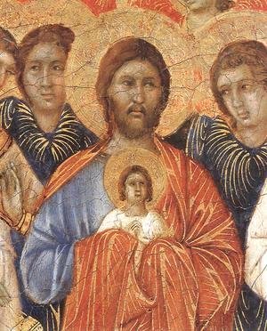Duccio Di Buoninsegna - Death of the Virgin (detail) 1308-11