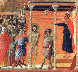 Duccio Di Buoninsegna - Flagellation 1308-11