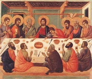 Duccio Di Buoninsegna - Last Supper 1308-11