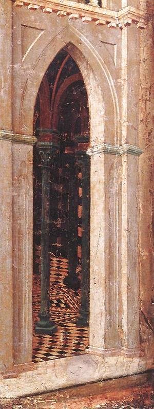 Temptation on the Temple (detail) 1308-11