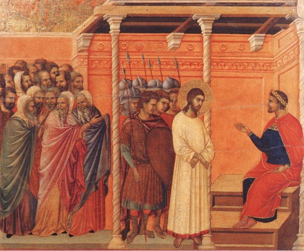 Christ Before Pilate Again 1308-11