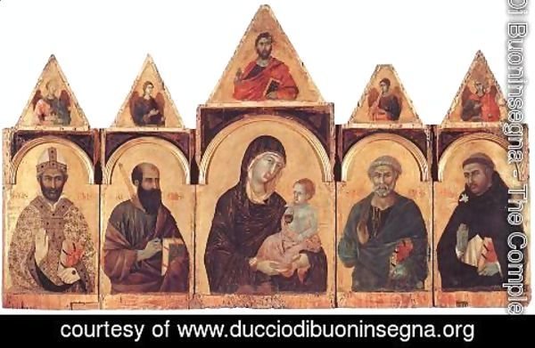 Duccio Di Buoninsegna - Polyptych No. 28