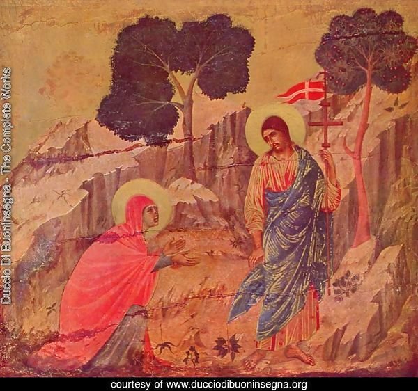 Christ appears Magdalena
