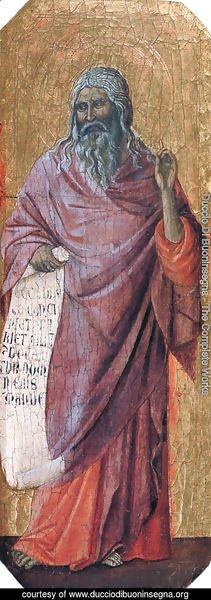 Duccio Di Buoninsegna - Prophets. Isaiah