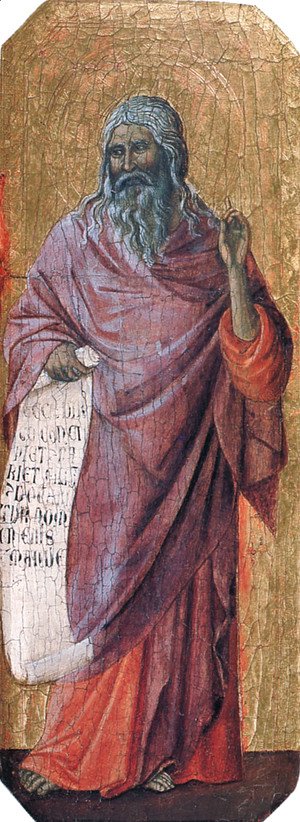 Duccio Di Buoninsegna - Prophets. Isaiah