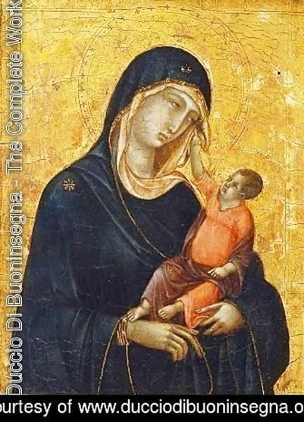 Duccio Di Buoninsegna - Madonna 2