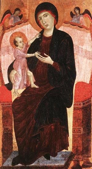 Duccio Di Buoninsegna - Gualino Madonna after 1285