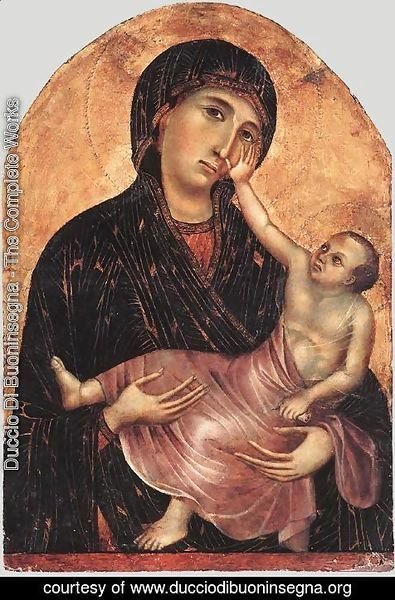 Duccio Di Buoninsegna - Madonna and Child 1280s