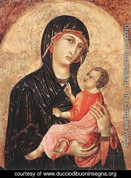 Duccio Di Buoninsegna - Madonna and Child (no. 593) 1280s