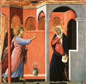 Duccio Di Buoninsegna - Annunciation 1308-11