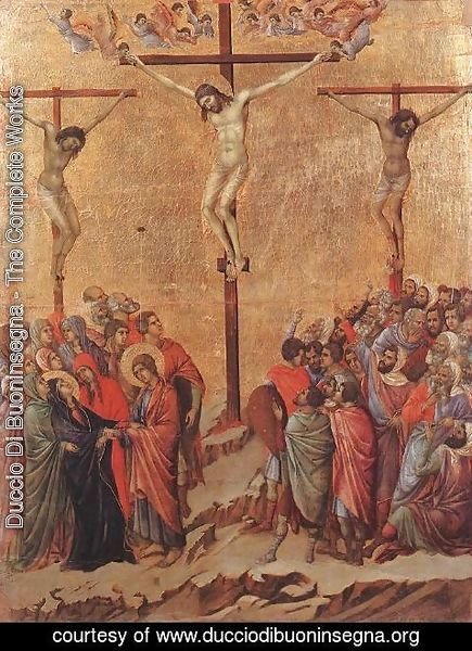 Duccio Di Buoninsegna - Crucifixion 1308-11