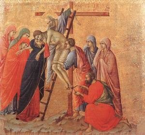 Duccio Di Buoninsegna - Deposition 1308-11