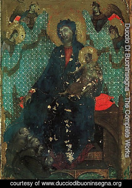 Duccio Di Buoninsegna - The Madonna of the Franciscans 1287-88