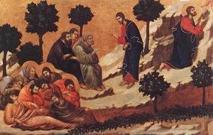 Duccio Di Buoninsegna - Agony in the Garden 1308-11