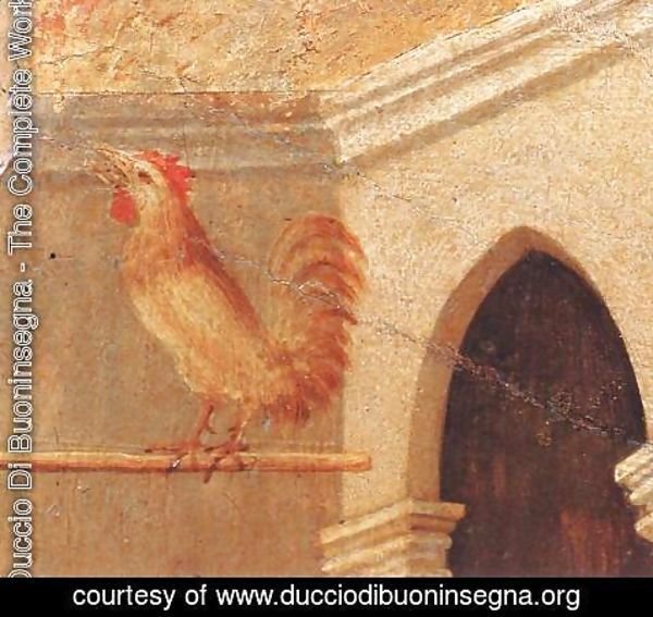Duccio Di Buoninsegna - Christ Mocked (detail 1) 1308-11