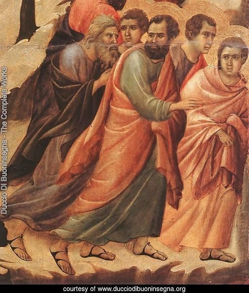 Christ Taken Prisoner (detail 1) 1308-11