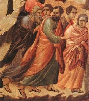 Duccio Di Buoninsegna - Christ Taken Prisoner (detail 1) 1308-11
