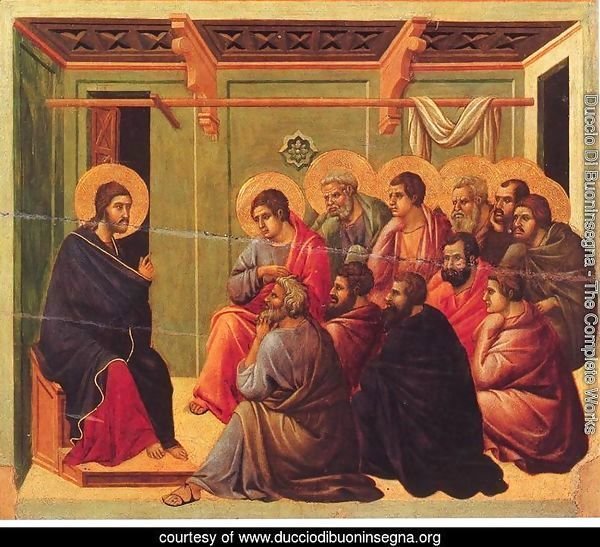 Christ Taking Leave of the Apostles 1308-11