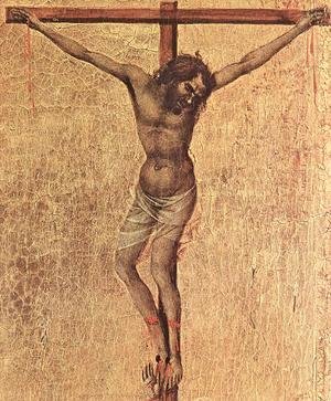 Duccio Di Buoninsegna - Crucifix (detail 1) 1308-11