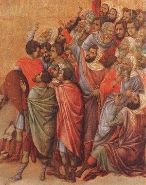 Duccio Di Buoninsegna - Crucifix (detail 2) 1308-11