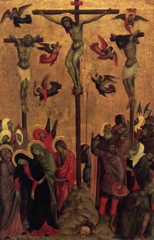 Duccio Di Buoninsegna - Crucifixion 1310s
