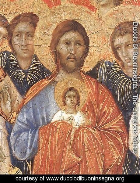 Duccio Di Buoninsegna - Death of the Virgin (detail) 1308-11