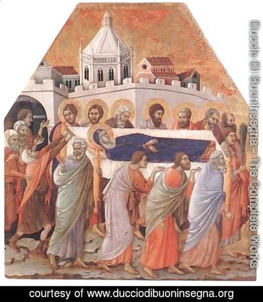 Duccio Di Buoninsegna - Funeral 1308-11
