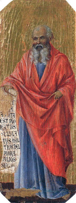 Duccio Di Buoninsegna - Jeremiah 1308-11