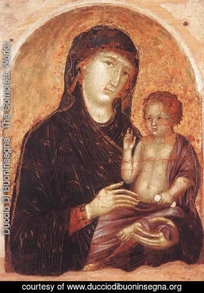 Duccio Di Buoninsegna - Madonna and Child 1295-1305