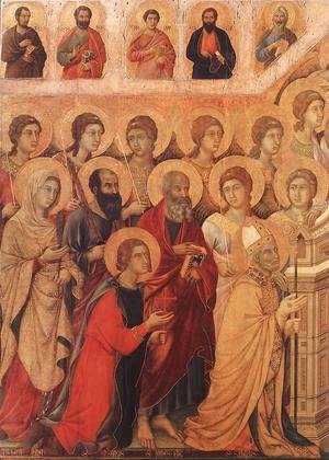 Duccio Di Buoninsegna - Maesta (detail 2) 1308-11