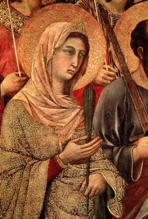 Duccio Di Buoninsegna - Maesta (detail 4) 1308-11