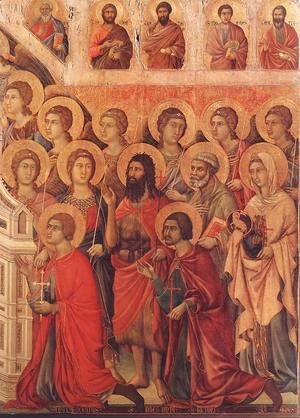 Duccio Di Buoninsegna - Maesta (detail 5) 1308-11