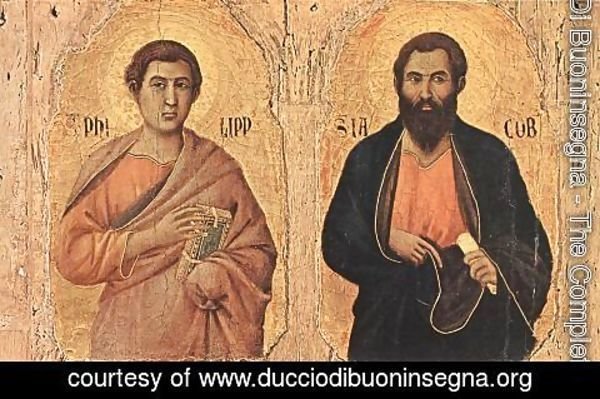 Duccio Di Buoninsegna - Maesta (detail 7) 1308-11