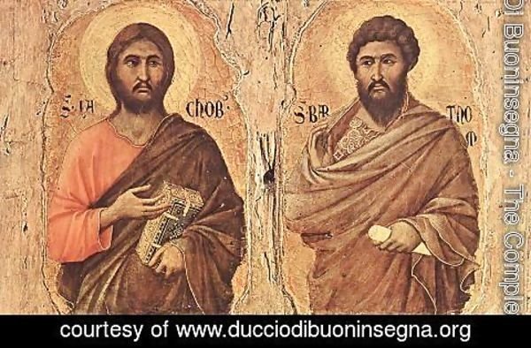 Duccio Di Buoninsegna - Maesta (detail 8) 1308-11