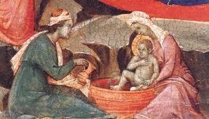 Duccio Di Buoninsegna - Nativity (detail) 1308-11
