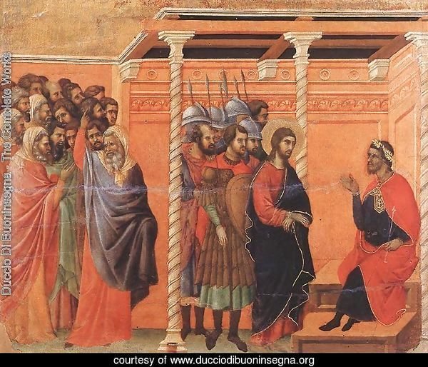 Pilate's First Interrogation of Christ 1308-11