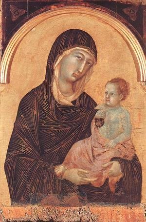 Duccio Di Buoninsegna - Polyptych No. 28 (detail) 1300-05