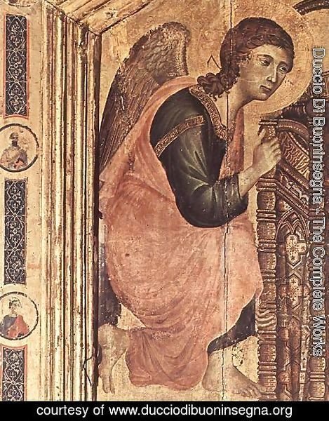 Duccio Di Buoninsegna - Rucellai Madonna (detail 2) 1285