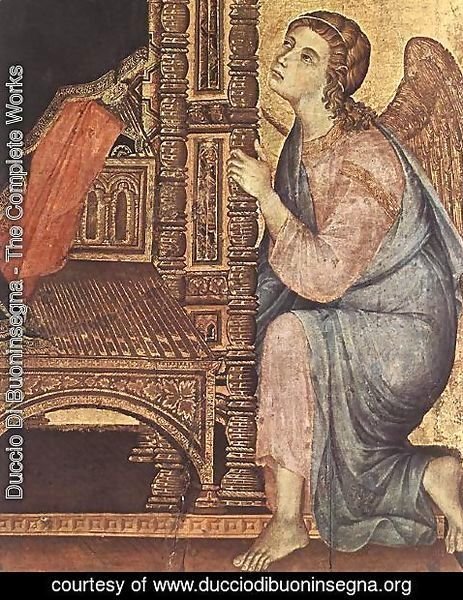 Duccio Di Buoninsegna - Rucellai Madonna (detail 3) 1285