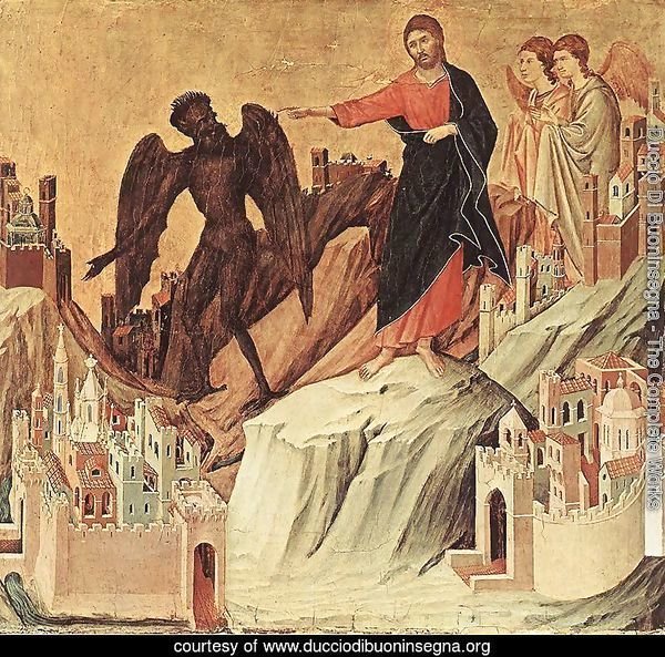 Temptation on the Mount (detail) 1308-11