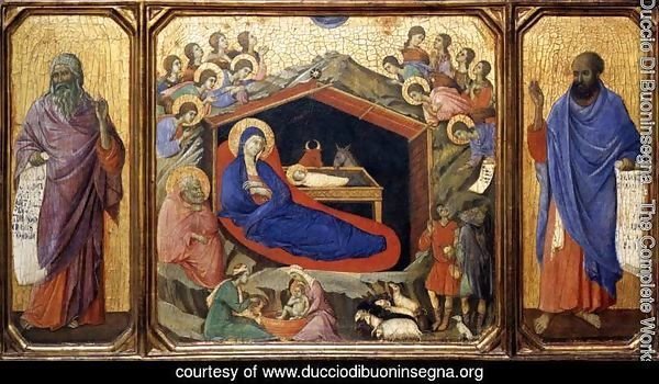 Nativity between Prophets Isaiah and Ezekiel 1308-11